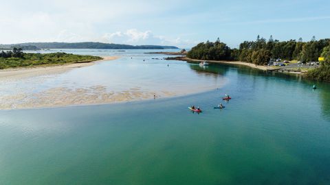 Tomaga River at Mossy Point