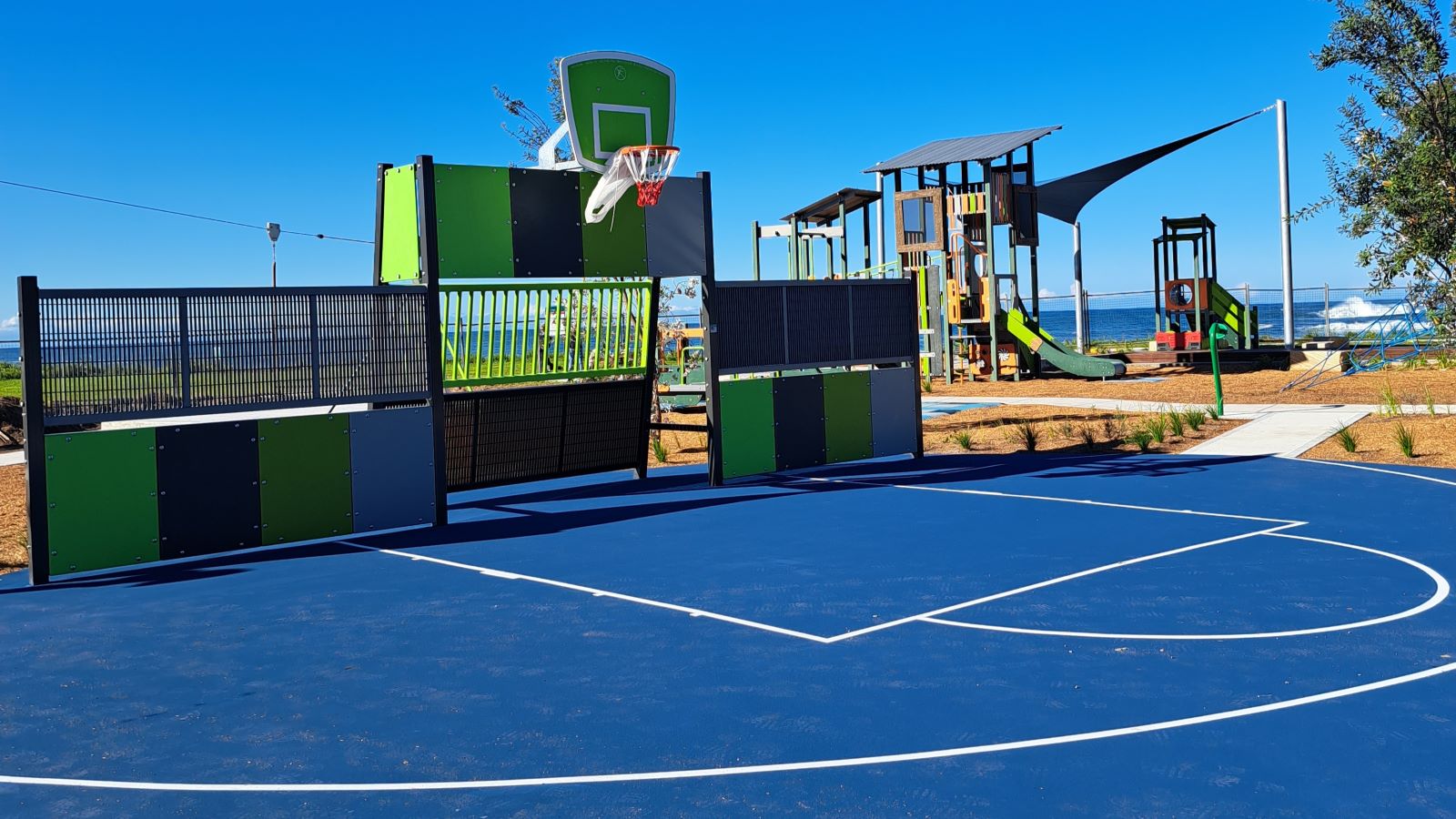Image A multipurpose basketball court at Malua Bay Beach Reserve