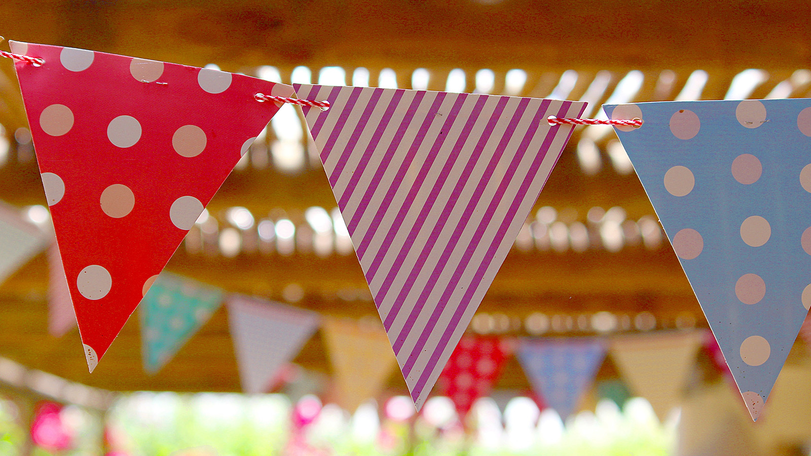 Generic - bunting, ceremony, official opening, gala